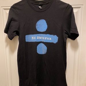 Ed Sheeran concert shirt Divide Tour